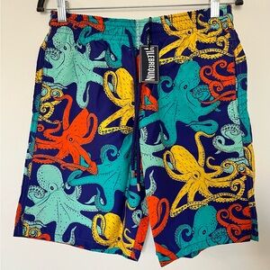 Vilebrequin men’s octopus swim trunks shorts